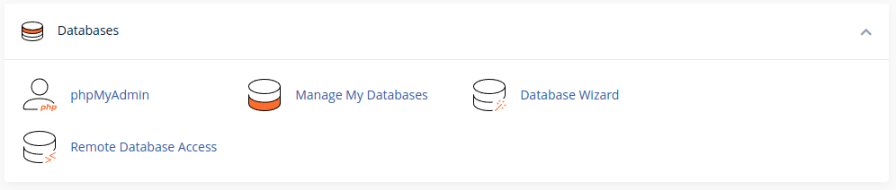 cPanel database Hostperl