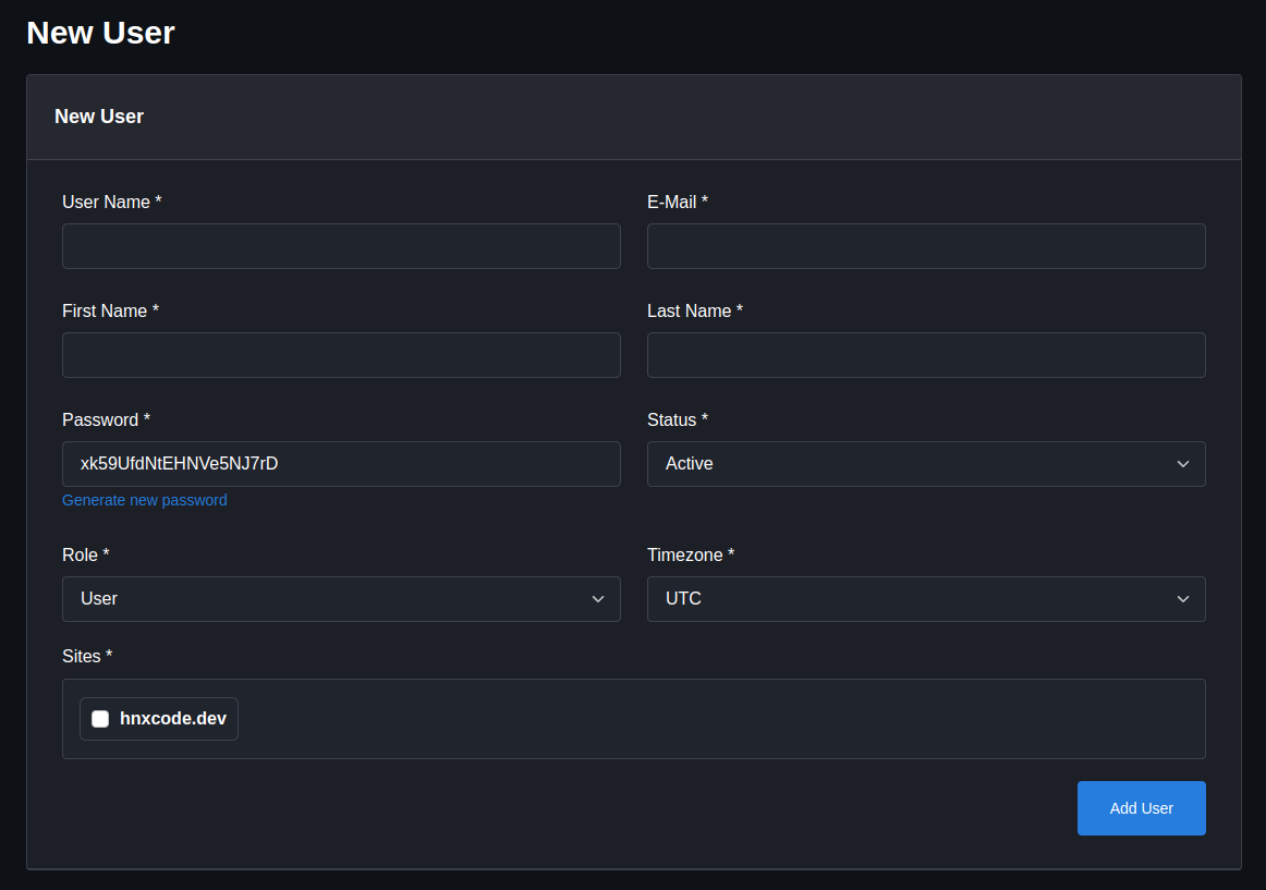 cloudpanel create user hostperl