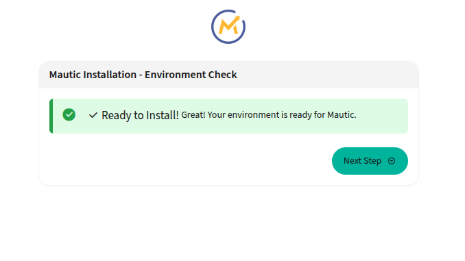 Mautic installer